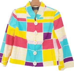 CARLISLE  Multicolor Crop Jacket NWOT